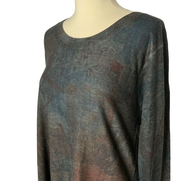 SOFT SURROUNDING long sleeve green tunic size M - Picture 2 of 10